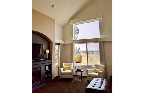 Cottonwood House | Sunny, quiet 3 bedroom set on open space. Southern facing deck with BBQ and yard