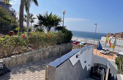 Taurito Apartment | Sunny Seaview Modern apt - Pool and Beach Access