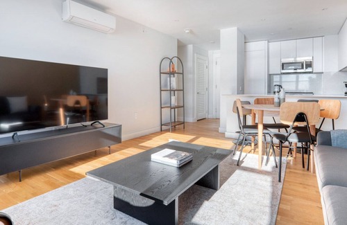 Telegraph Hill Apartment | Sunny South Boston 2BR w/ Gym & W/D, nr Carson Beach, by Blueground