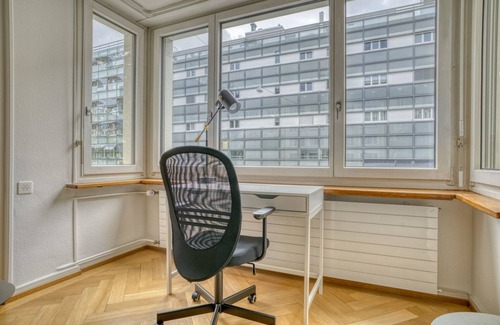 Sankt Alban Apartment | Sunny St. Alban 3 Room w/Storage, nr Train Station, by Blueground