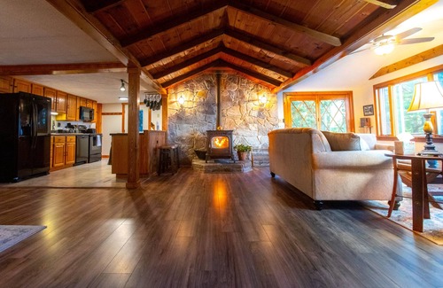 Rangeley Cabin | Sunrise Cove Lodge- Lakefront with Dock and Canoes/Kayaks!