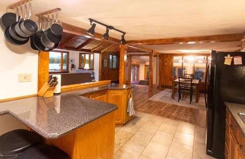 Rangeley Cabin | Sunrise Cove Lodge- Lakefront with Dock and Canoes/Kayaks!