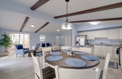 Chesapeake Ranch Estates-Drum Point House | Sunrise Views: Waterfront Lusby Home w/Deck!