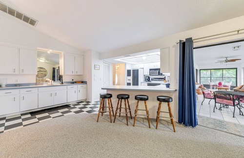 Gulf Cove House | Sunroom & Dock! Canal-Front Home in Port Charlotte