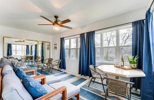 Branson Apartment | Sunroom, Fireplace Lakefront Branson Condo