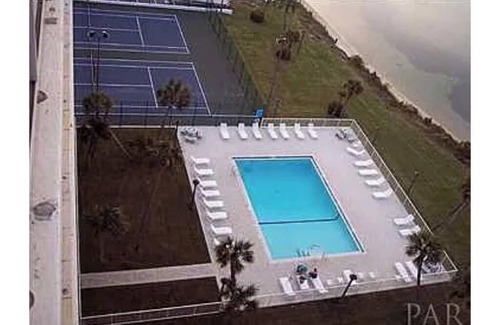 Villa Sabine Condo | Sunset Bay Views! 3BR Condo with Pool, Dock and Beach Access