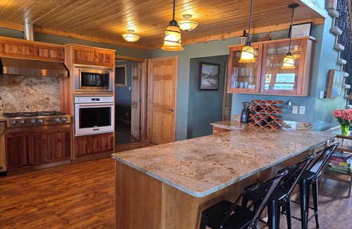 Garden House | Sunset Beach House on Lake Michigan with 230 feet of private sandy beach!