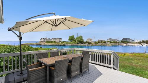 Shinnecock Hills House | Sunset Beach House with 30ft Boat Dock in Shinnecock Southampton NY