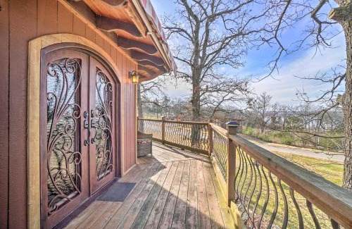 Diamond City House | Sunset Bluff Treehouse On Bull Shoals Lake!