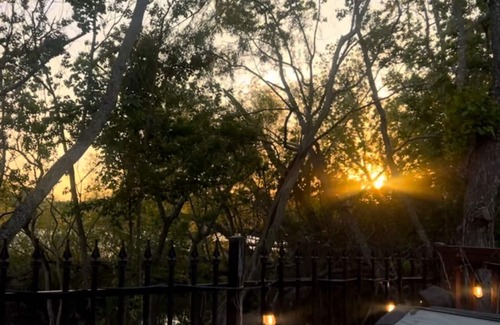 Missouri City House | Sunset Dreams: Pool, Hot Tub, Fire Pit, BBQ & Private Dock in Wildlife Haven
