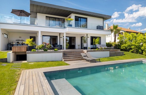 Anglet House | SUNSET - Luxury Villa with Ocean View & Heated Pool in Anglet - BARNES