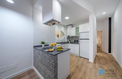 Ensanche Centro Apartment | Sunset Malaga Apartments - Santiago