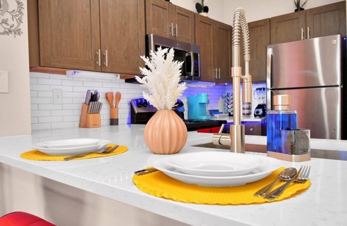 Houston Apartment | Sunset Paradise - 1BR/NRG/Med Center/Galleria