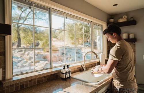 Ahwahnee House | Sunset View Boulder Bliss Hottub by Casa Oso