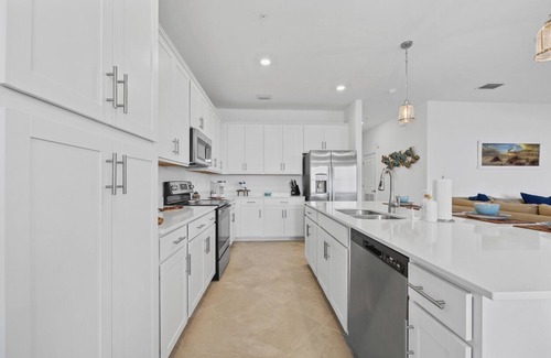 Immokalee Apartment | Sunset views over the 9