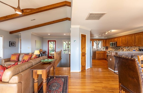 Blowing Rock House | Sunset Vista at Misty Mountain - Mountain views, pet friendly, hardscaped firepit