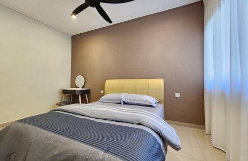 Central Seberang Perai Apartment | Sunway Homestay 8pax 2Bath