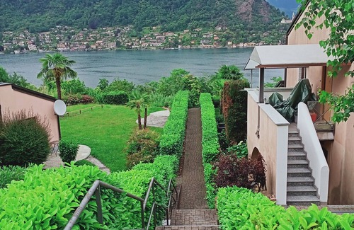 Cuasso Al Monte Apartment | SUP APT rental with private beach at Lugano lake