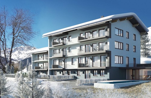 Sankt Martin am Tennengebirge Apartment | Superior apartment with 2 bedrooms. & infinity pool