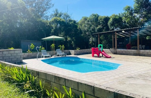 Juquitiba House | Super cozy, equipped farmhouse, rich in greenery and fresh air, with swimming pool.
