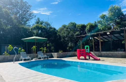 Juquitiba House | Super cozy, equipped farmhouse, rich in greenery and fresh air, with swimming pool.