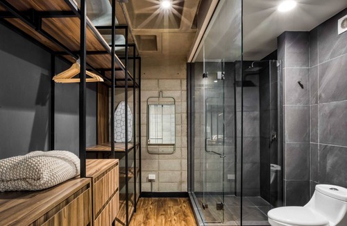 Avenida Revolucion Apartment | Super Cool Duplex Loft: Rooftop with a Fire Pit