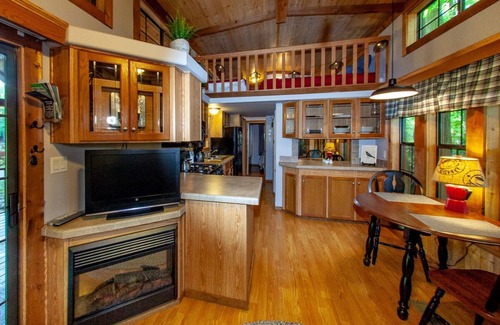 Three Oaks Cabin | Super cozy glamping cabin & family resort!