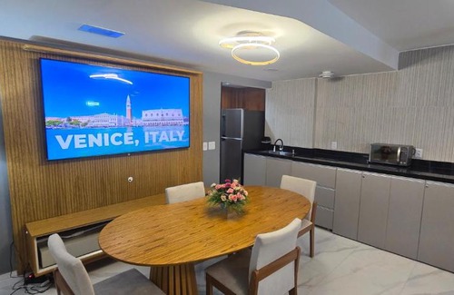 Marinas Apartment | SUPER FLAT 180 graus em Angra dos Reis , Frente Mar na Marina Piratas com estacionamento gratuito