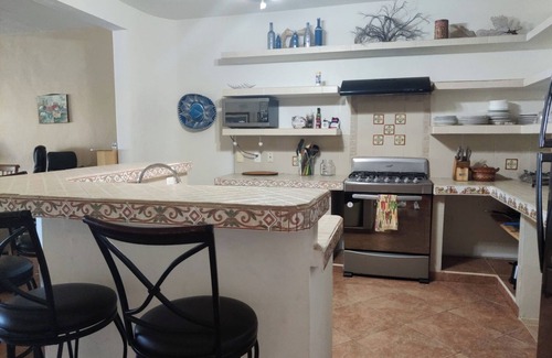 Puerto Morelos Condo | Super Sweet! And on the Beach! with Palapas! Handicapped Accessible!
