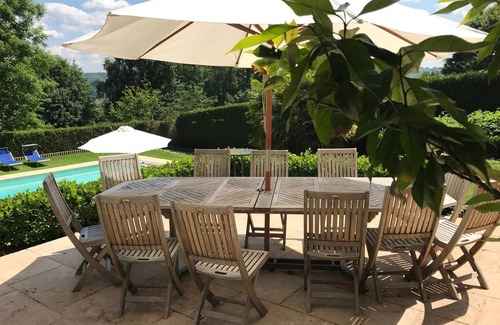 Villers-sur-Mer House | SUPERB 5⭐️ HOUSE WITH PRIVATE POOL AND TENNIS