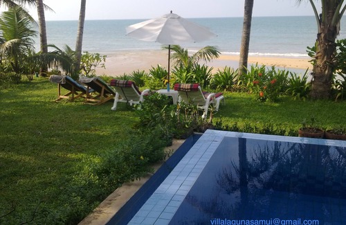 Mae Nam Villa | Superb Beachfront Villa with private Pool & Jacuzzi in tropical garden.