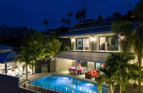Bophut Villa | Superb private villa, not overlooked, with panoramic sea view