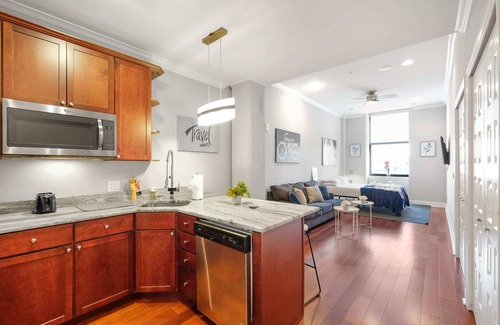 Olde Kensington Apartment | Superb Studio with Gym & Rooftop Pool in NoLibs
