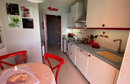 Theoule-Superieur Apartment | Superb villa on the roof facing the sea, 2 bedrooms, 130m2 terrace, swimming pool, wif
