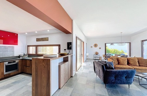 Corbara Villa | Superb villa, sunset sea view, heated pool, 4 bedrooms