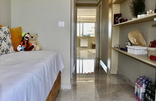 Villeneuve Loubet Beach Apartment | Superbe appartement climatisé avec terrasse et jardin à Villeneuve Loubet Plage - FR-1-252A-106
