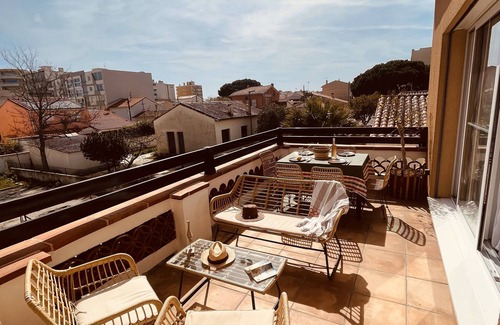 Le Port Apartment | Superbe Duplex 50m de la Mer, 2 à 7 Personnes