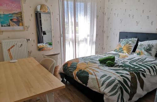 Longvic Apartment | Superbe nid douillet 42m avec balcon et parking