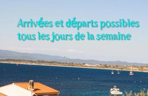 Giens Villa | Superbe Villa 5 étoiles Presqu'Île de Giens la Madrague Rita la Villa d'Or vue mer piscine