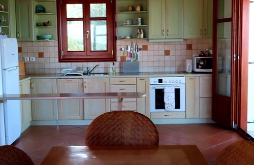 Votsi Villa | Superbly located Villa With Private Pool and Stunning Sea And Island Views