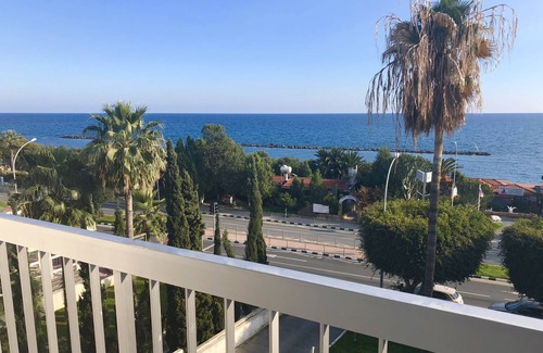Germasogeia Apartment | Superior Seafront 3 bedroom apartment with great views, free wifi