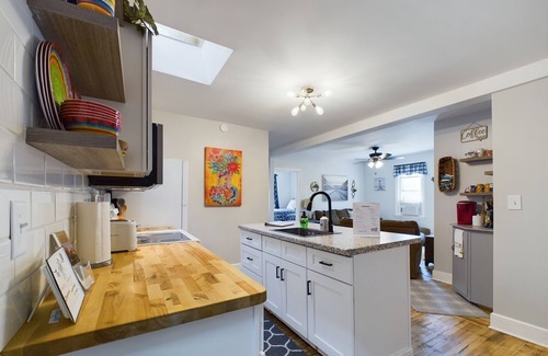 Munising Apartment | Superior Street Rental #1 Downtown Munising, 2023 Remodel