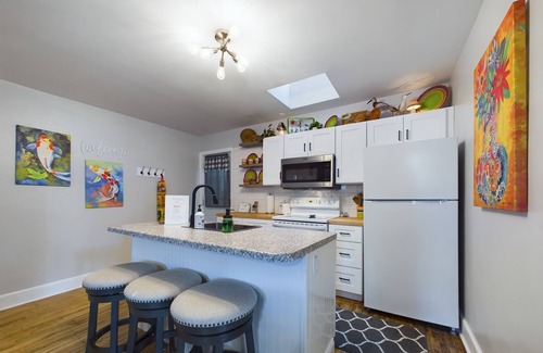 Munising Apartment | Superior Street Rental #1 Downtown Munising, 2023 Remodel