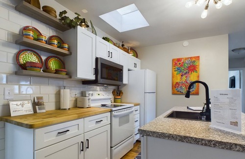 Munising Apartment | Superior Street Rental #1 Downtown Munising, 2023 Remodel