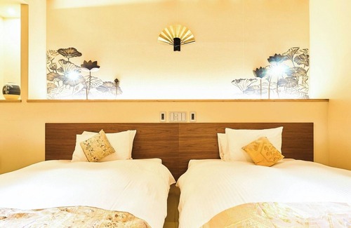 Shimogyo Hotel | Superior Twin Room with Garden Room Only Relaxin/Kyoto Kyōto