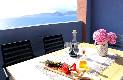 Krstac Apartment | Superior, Two Bedroom, sea view, Pool, Parking