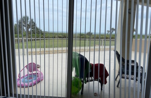 Palm Coast Condo | Surf Club I - 1107 Beautiful Ground Floor/Ocean View/Huge Patio/Wi-Fi