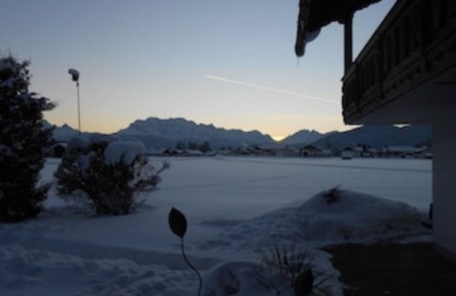 Wallgau Apartment | Surrounded by meadows, panoramic view, sunny balconies, quiet central location