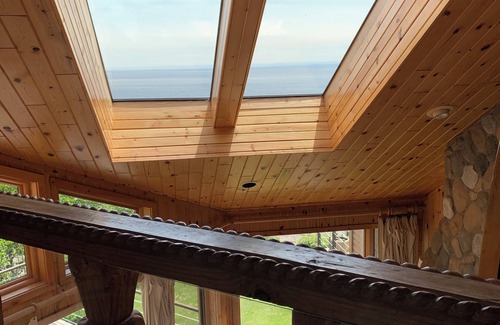 Two Harbors Condo | Surrounded by Superior! Stunning condo with 270 degrees of Lake Superior