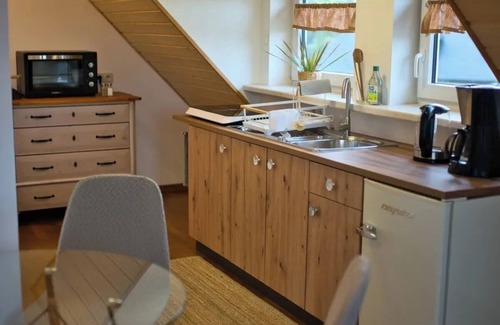 Schneeberg Apartment | Sustainable, vegan-friendly accommodation at mining nature trail in Schneeberg